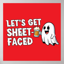 Poster Tee Virado para Folha