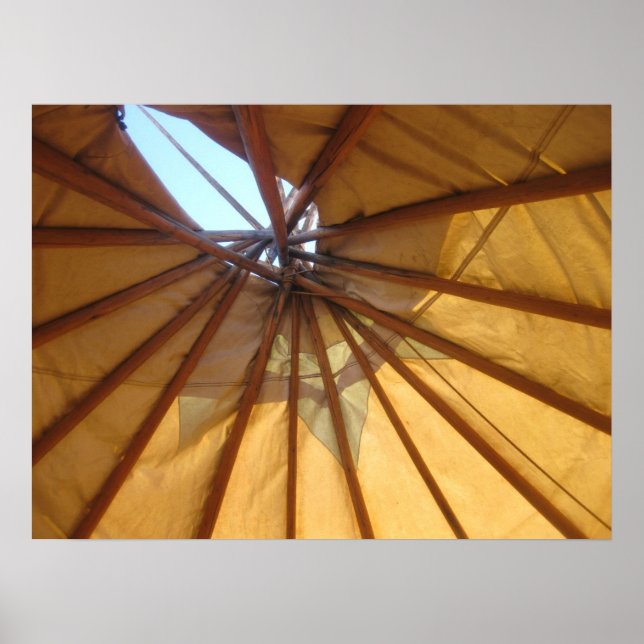Poster Teepee (Frente)