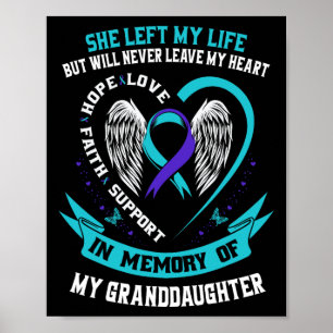 Poster Teerão Purple Suicida Sensibilização Camisa neta