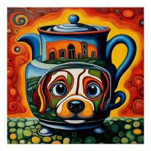 Póster Tekanne Dyr 6