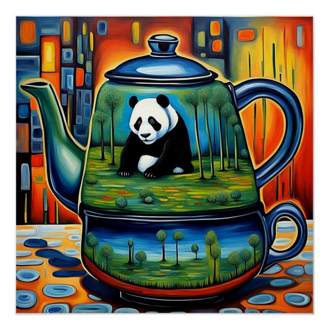 Póster Tekanne Dyr 7 (Frente)