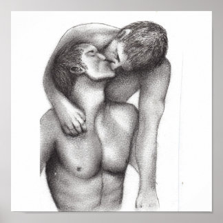 Póster Tela de inserção masculina