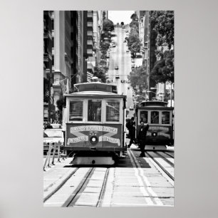 PÓSTER TELEFÉRICO EM SAN FRANCISCO