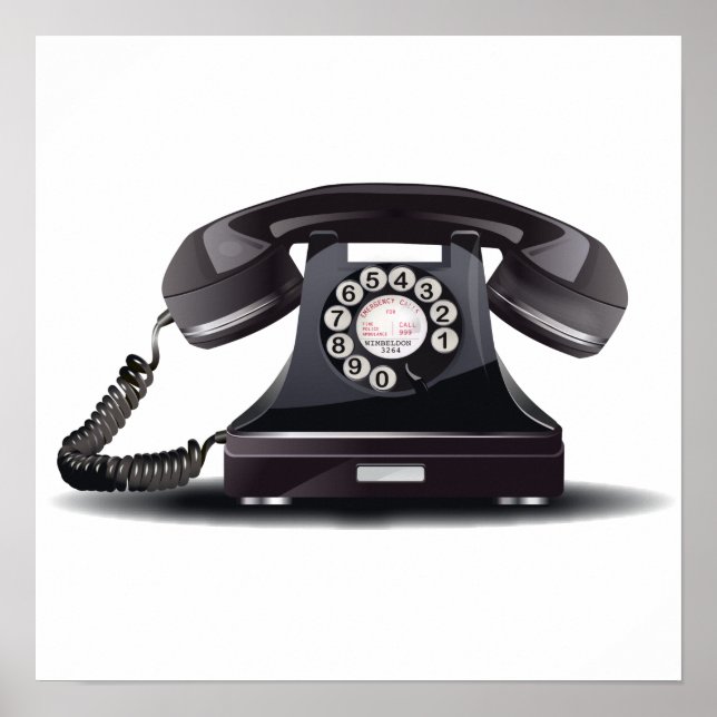 Póster Telefone (Frente)