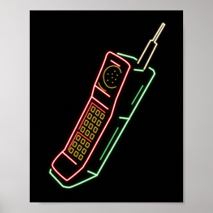 Poster Telefone celular Telefone celular Antigo