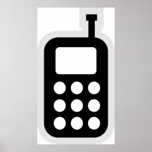 Póster Telefone móvel