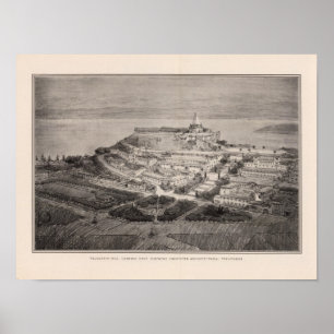 Póster Telegraph Hill sugeriu tratamento arquitetônico