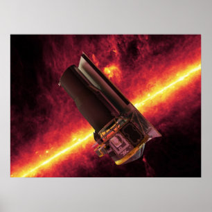 Poster Telescópio espacial de NASAs Spitzer