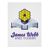 Telescópio Espacial James Webb. Cartaz