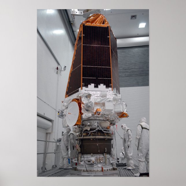 Póster Telescópio espacial Kepler NASA (Frente)