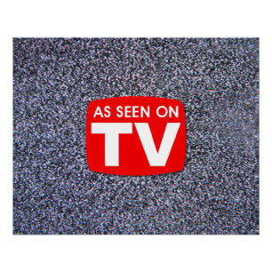 Póster Televisão Antiga