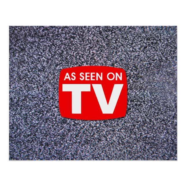 Póster Televisão Antiga (Frente)