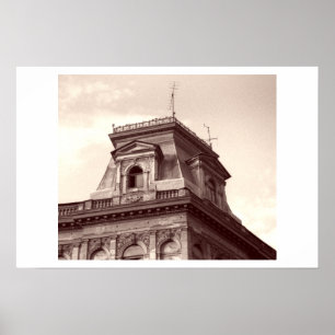 Póster Telhado 2 de Budapest