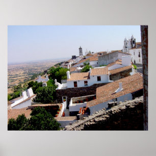 Poster Telhados portugueses - Évora Portugal
