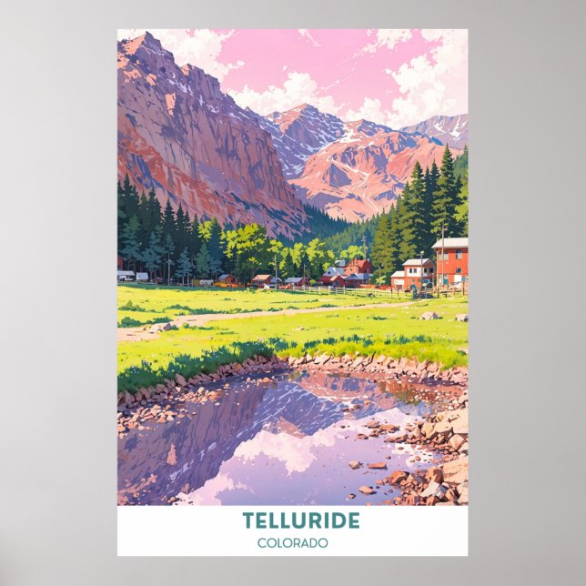 Poster Telluride - Colorado (Frente)