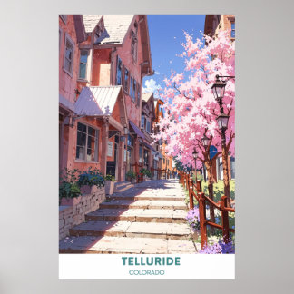 Poster Telluride - Colorado - Cidade Bela