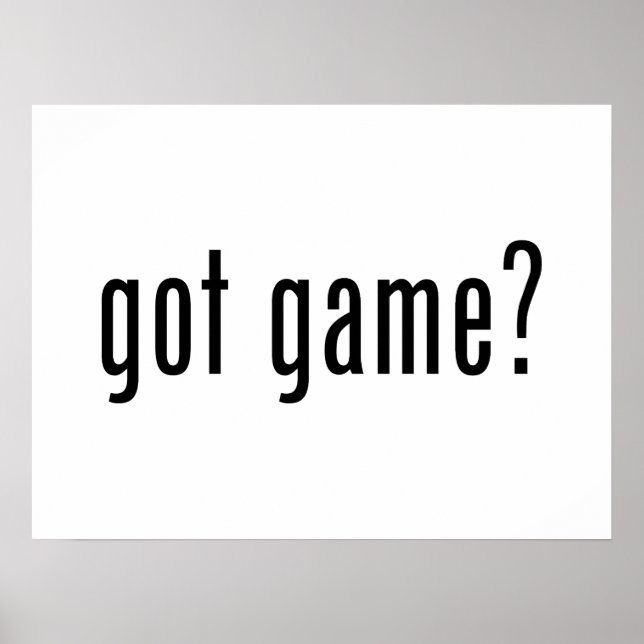 Póster tem jogo? (Frente)