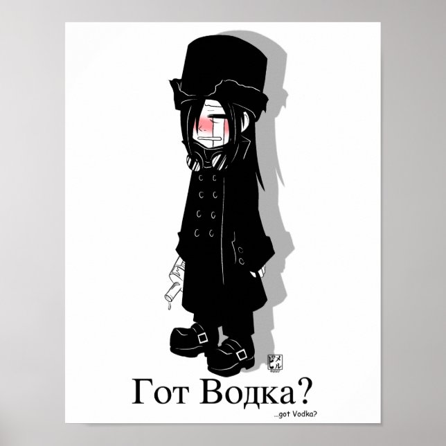 Póster Tem Vodka? (Frente)