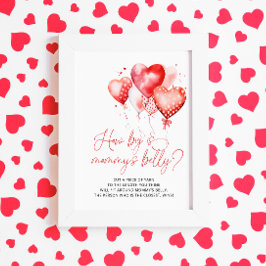 Poster Tema do Namorados cardíaco quão grande é a Mamãe