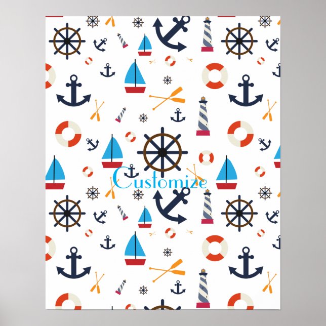 Poster Tema náutico Thunder_Cove (Frente)