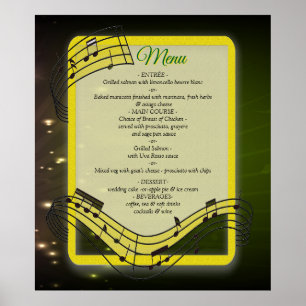 Poster Temas de Celebração para Amantes da Música