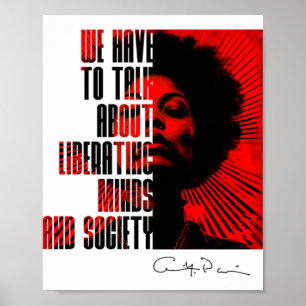 Poster Temos De Falar De Libertar Mentes E Sociedade