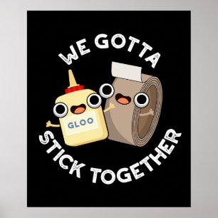 Poster Temos Que Nos Manter Juntos Pun Dark BG
