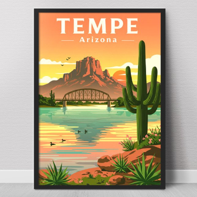 Poster Tempe Arizona Antiga (Criador carregado)