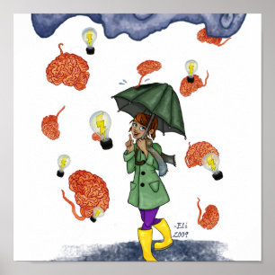 Póster Tempestade cerebral! Pôster