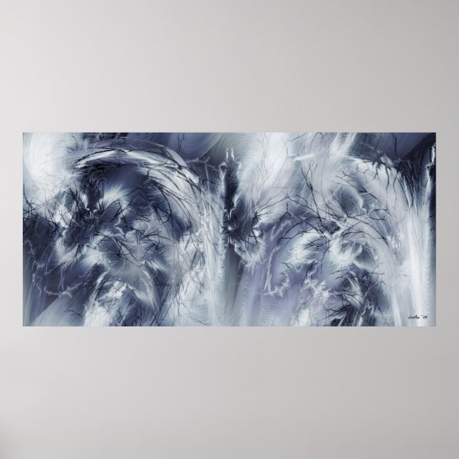 Póster Tempestade de inverno (Frente)