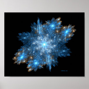 Poster Tempestade de neve (10x8)