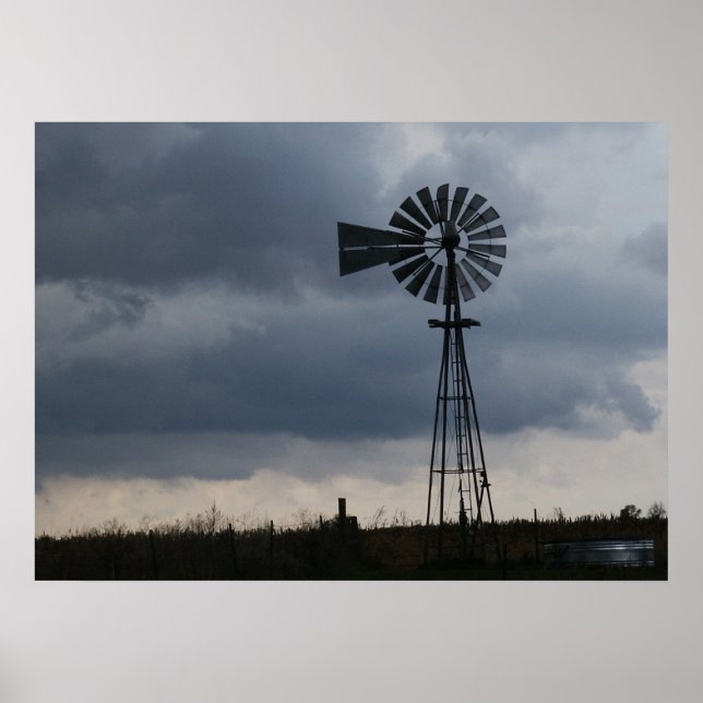 Póster Tempestade de vento (Frente)