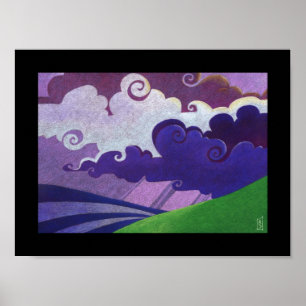 Poster Tempestade do primavera