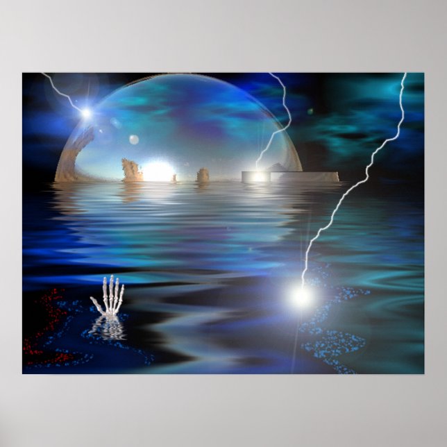 Póster tempestade espacial (Frente)