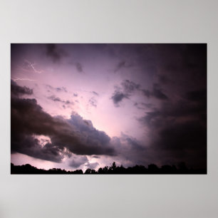 Póster Tempestade noturna