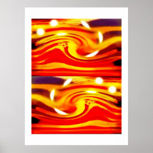 Poster Tempestade numa arte estrela distante