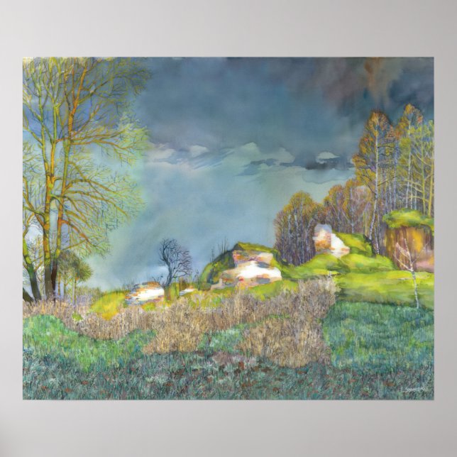 Póster tempestade primavera (Frente)