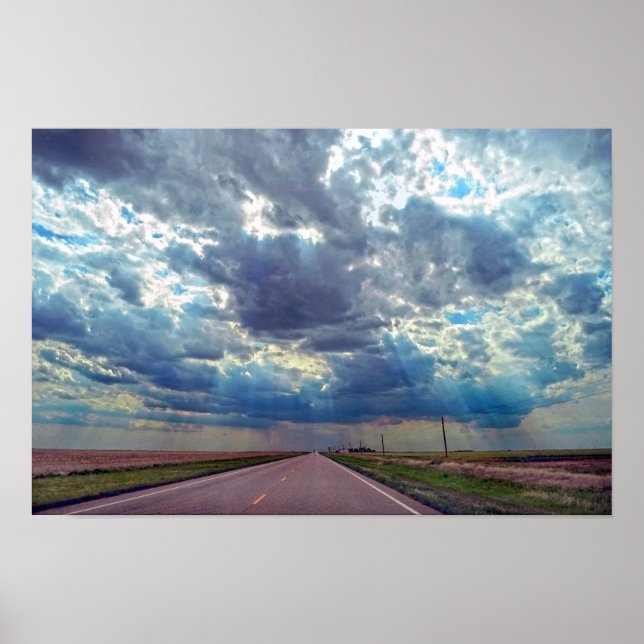 Póster Tempestade se Aproxima no Kansas Ocidental (Frente)