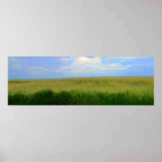 Poster Tempestade Seca Sobre Oklahoma Grasslands I (Cor S