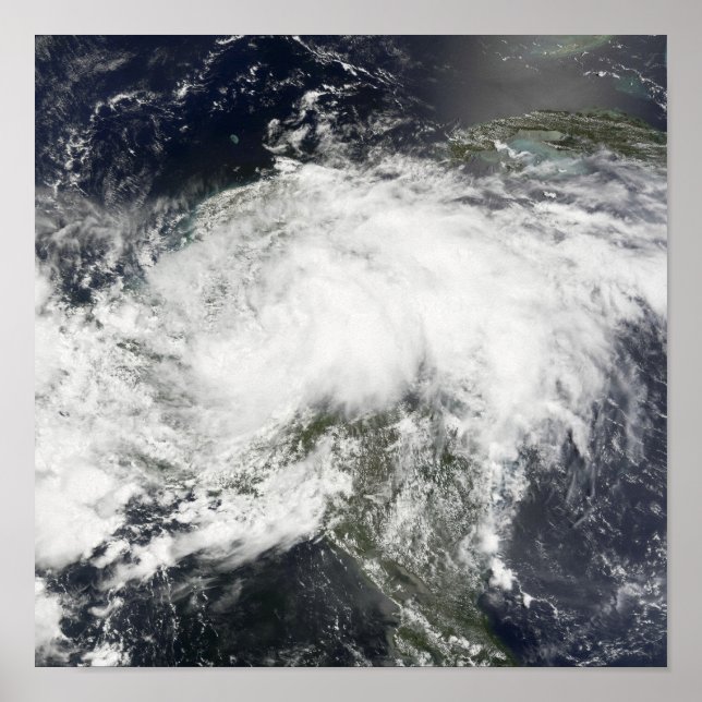 Póster Tempestade tropical Arthur (Frente)