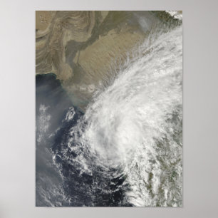 Póster Tempestade tropical Phyan