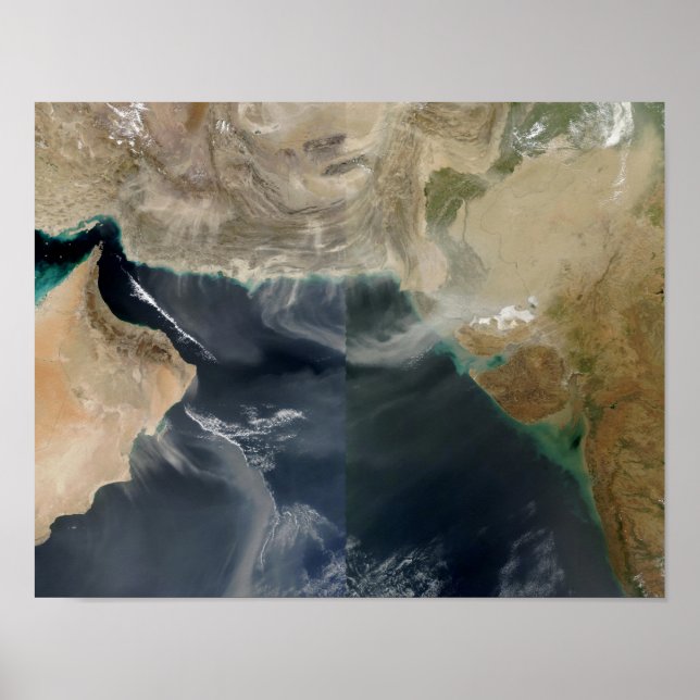 Póster Tempestades de poeira (Frente)