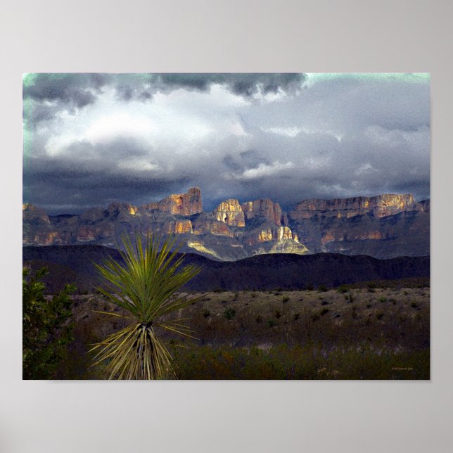 Poster Tempestades Sobre Maderas Del Carmen (Frente)