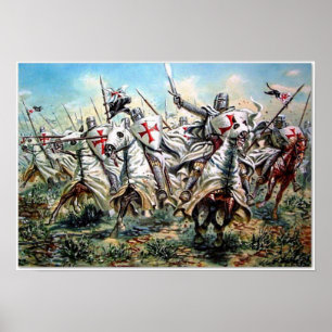 Poster Templário no ataque