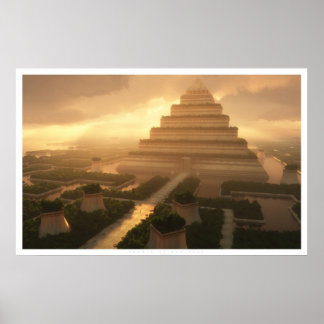 Poster Templo da Folha