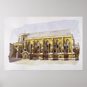 Póster Templo da igreja do templo