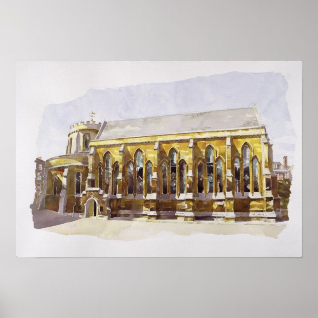 Póster Templo da Igreja Temple (Frente)