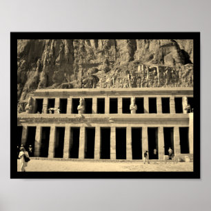 Poster Templo da rainha Hatshepsut