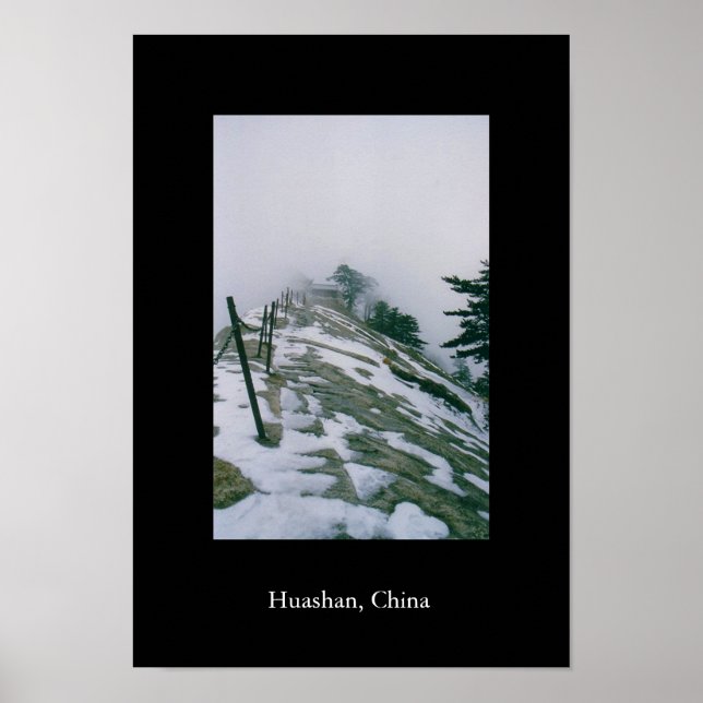 Poster Templo de Cúpula em Mist (Frente)