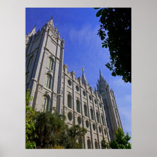 Poster Templo de Mormon